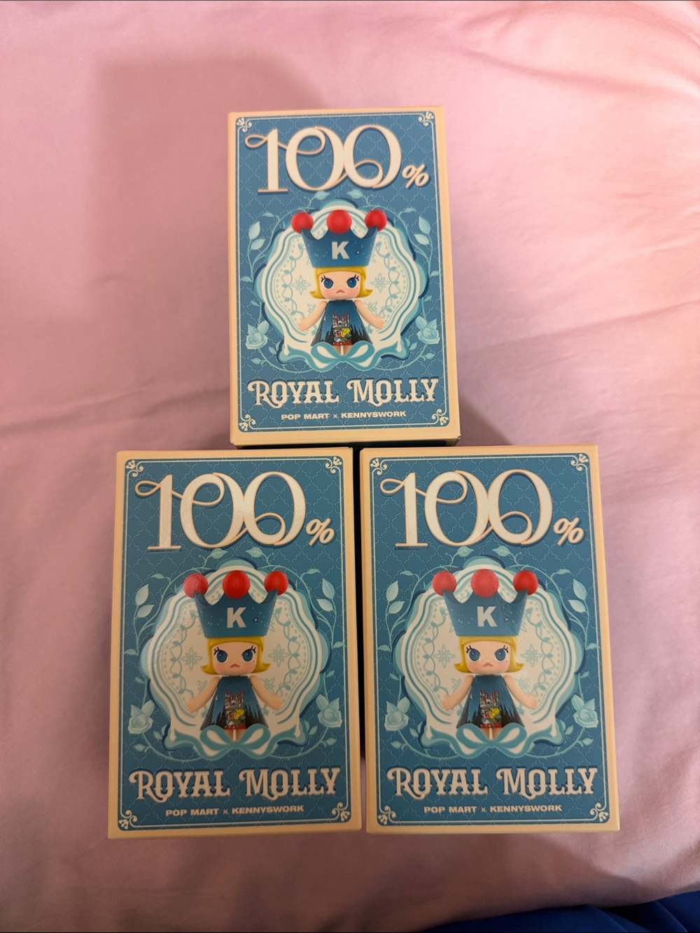 Bundle of 3 Royal Molly Collectible Figures confirmed. Bags sealed.